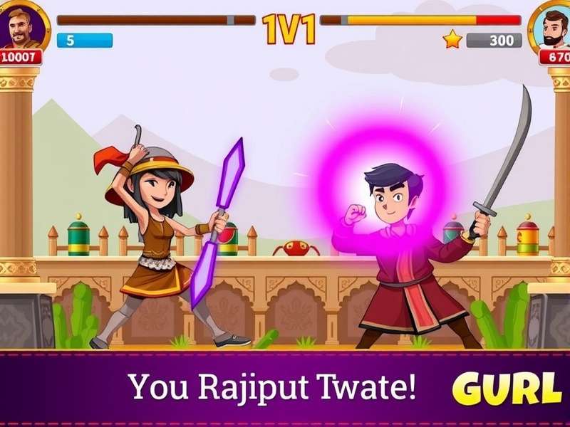 Valorous Rajput Battle Game Screenshot