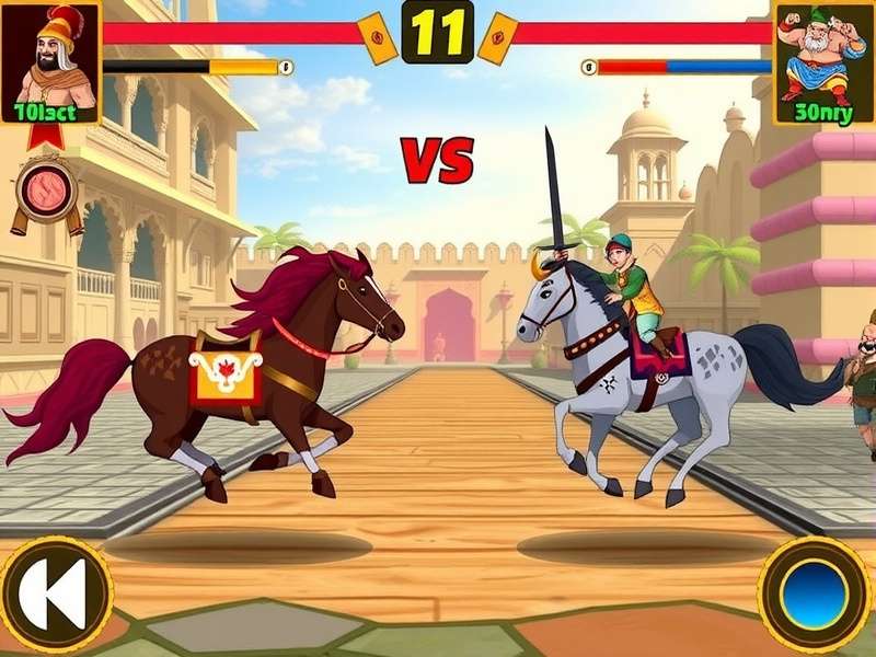 1v1 Duel in Valorous Rajput Battle